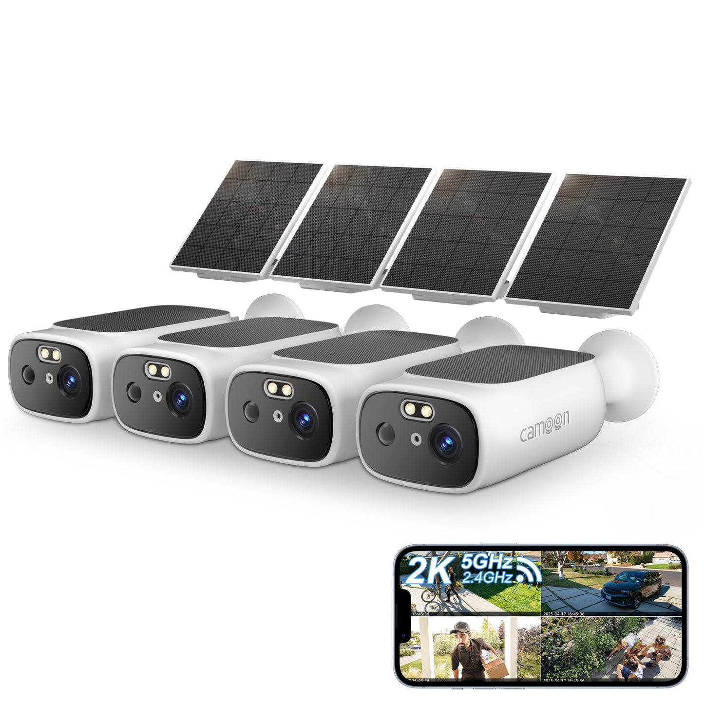 Camoon Wireless Solar Camera C366