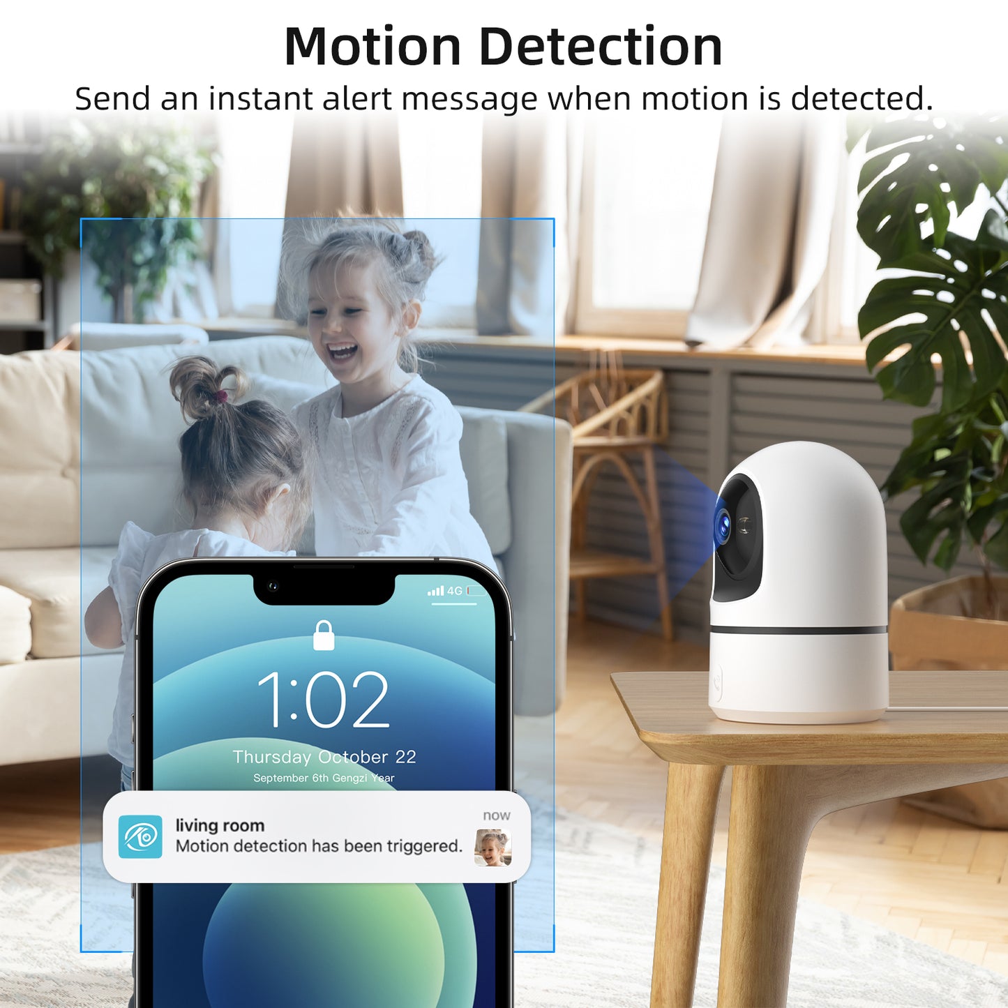2K Indoor Security Camera M18
