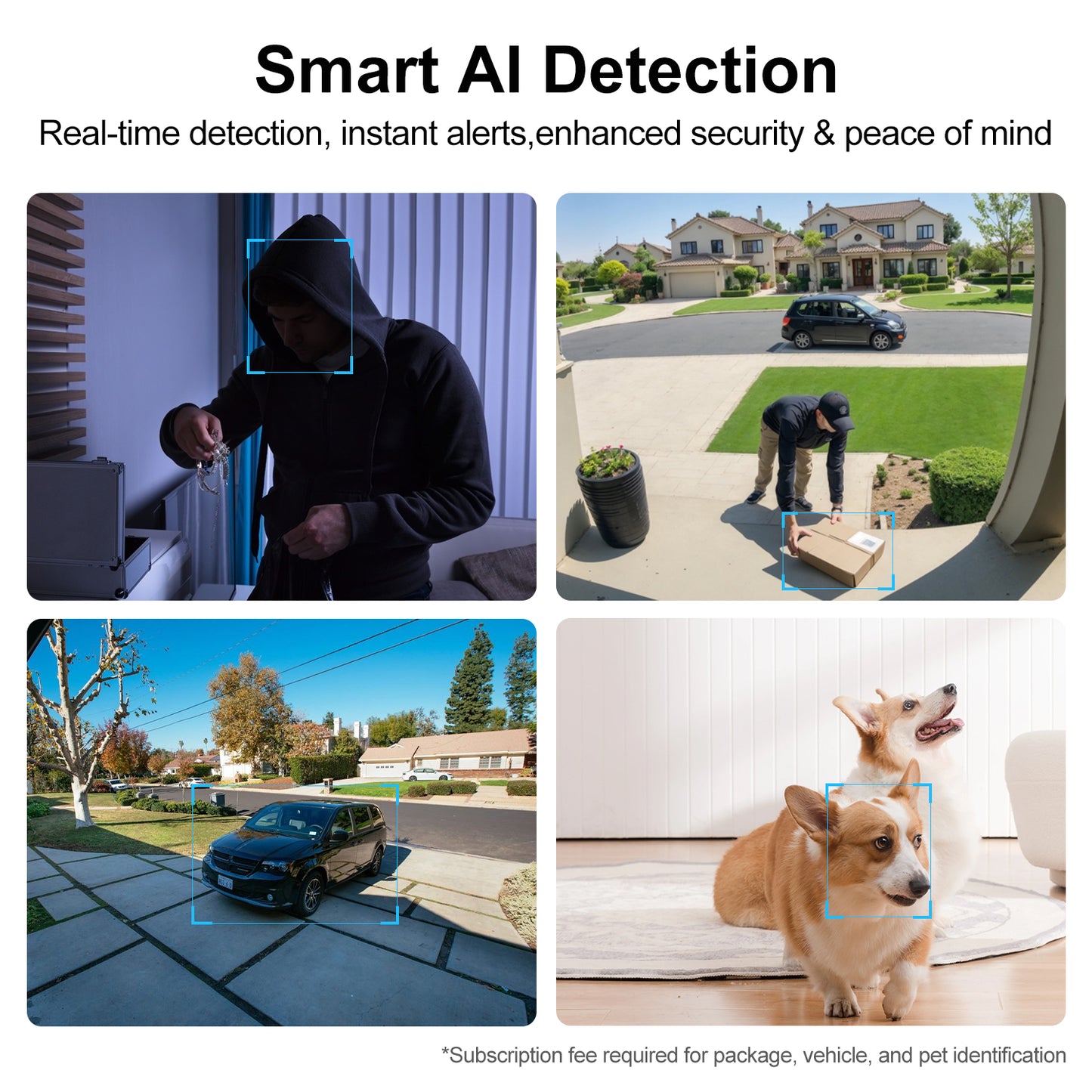 2K Indoor Security Camera with 5G & 2.4G WiFi