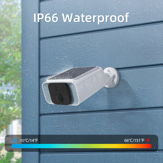 Solar-powered wireless security camera-V3