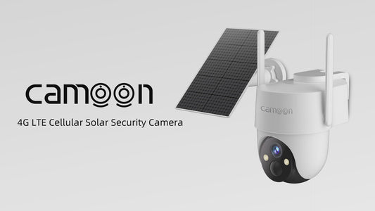 Camoon Solar-Powered 4G Security Camera